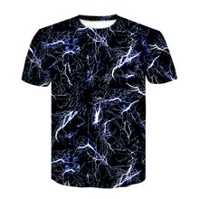 Load image into Gallery viewer, New 2019 Black lightning camouflage Men Compression Shirts + Leggings Base Layer Brand short Sleeve T Shirt Clothing