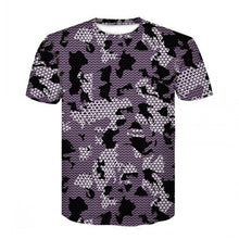 Load image into Gallery viewer, New 2019 Black lightning camouflage Men Compression Shirts + Leggings Base Layer Brand short Sleeve T Shirt Clothing