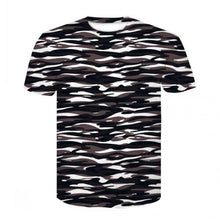 Load image into Gallery viewer, New 2019 Black lightning camouflage Men Compression Shirts + Leggings Base Layer Brand short Sleeve T Shirt Clothing