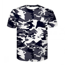 Load image into Gallery viewer, New 2019 Black lightning camouflage Men Compression Shirts + Leggings Base Layer Brand short Sleeve T Shirt Clothing