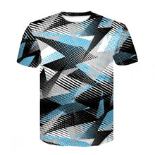 Load image into Gallery viewer, New 2019 Black lightning camouflage Men Compression Shirts + Leggings Base Layer Brand short Sleeve T Shirt Clothing