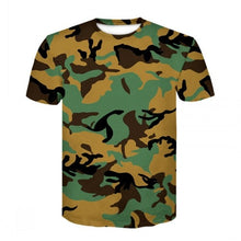 Load image into Gallery viewer, New 2019 Black lightning camouflage Men Compression Shirts + Leggings Base Layer Brand short Sleeve T Shirt Clothing