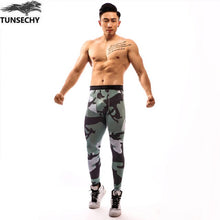 Load image into Gallery viewer, New 2019 Black lightning camouflage Men Compression Shirts + Leggings Base Layer Brand short Sleeve T Shirt Clothing