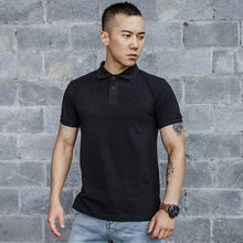 Load image into Gallery viewer, Summer New Men Polo Shirt Men fashion &amp; Casual  male Joggers workout lapel shirts Short Sleeve breathable quick-drying clothing