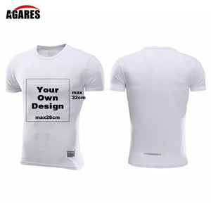 2019 S-4XL Your OWN Design Brand Logo/Picture Custom Men and women t-shirt fast drying Plus Size T Shirt Men Clothing 310 SA-8