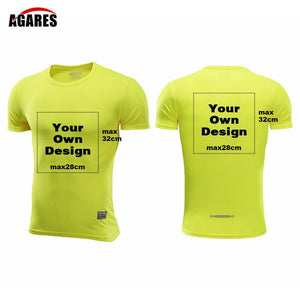 2019 S-4XL Your OWN Design Brand Logo/Picture Custom Men and women t-shirt fast drying Plus Size T Shirt Men Clothing 310 SA-8