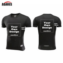 Load image into Gallery viewer, 2019 S-4XL Your OWN Design Brand Logo/Picture Custom Men and women t-shirt fast drying Plus Size T Shirt Men Clothing 310 SA-8