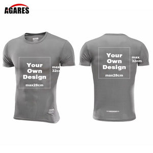 2019 S-4XL Your OWN Design Brand Logo/Picture Custom Men and women t-shirt fast drying Plus Size T Shirt Men Clothing 310 SA-8