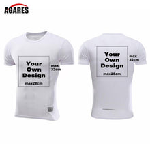 Load image into Gallery viewer, 2019 S-4XL Your OWN Design Brand Logo/Picture Custom Men and women t-shirt fast drying Plus Size T Shirt Men Clothing 310 SA-8