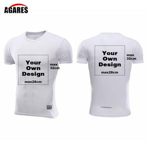 2019 S-4XL Your OWN Design Brand Logo/Picture Custom Men and women t-shirt fast drying Plus Size T Shirt Men Clothing 310 SA-8