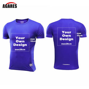 2019 S-4XL Your OWN Design Brand Logo/Picture Custom Men and women t-shirt fast drying Plus Size T Shirt Men Clothing 310 SA-8