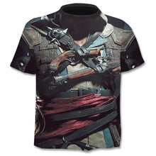 Load image into Gallery viewer, 2019 casual men&#39;s 3D printing T-shirt summer short-sleeved O-neck T-shirt fashion wind men&#39;s 3DT shirt brand fashion clothing