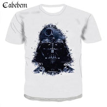 Load image into Gallery viewer, Men&#39;s T-shirt 2019 Summer Aurora Wolf 3D Print Fashion Men&#39;s Casual Tops Large Size 6XL Cool Men&#39;s T-Shirt Clothing New