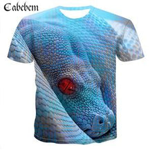 Load image into Gallery viewer, Men&#39;s T-shirt 2019 Summer Aurora Wolf 3D Print Fashion Men&#39;s Casual Tops Large Size 6XL Cool Men&#39;s T-Shirt Clothing New