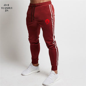 Men Tracksuit Cotton 2019 Gyms Suit Sportswear Two Piece Sets All Fleece Thick hoodie Trousers High Street Jackets Sets Clothing