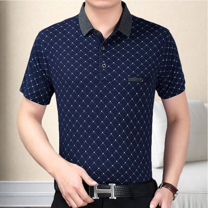 Thoshine 2018 Summer Men Polo Shirt 95% Viscose Male Print Polo Shirts Cool Camisa Turn-Down Collar Tops Adult Casual Clothing