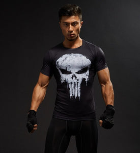 Costume Reverse black Flash 3D Printed T-shirts Men Raglan Short Sleeve Superhero Compression Shirt Fitness Clothing Tops Male