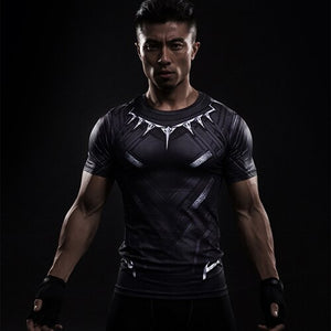 Costume Reverse black Flash 3D Printed T-shirts Men Raglan Short Sleeve Superhero Compression Shirt Fitness Clothing Tops Male