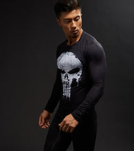 Load image into Gallery viewer, Compression Shirt Flash 3D Printed T-shirts Men Raglan Long Sleeve Flash Cosplay Costume Fitness Clothing Tops Male