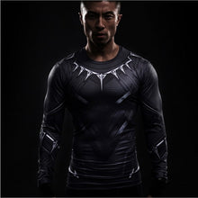 Load image into Gallery viewer, Compression Shirt Flash 3D Printed T-shirts Men Raglan Long Sleeve Flash Cosplay Costume Fitness Clothing Tops Male