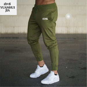 2018 New  Gyms clothing in men pants men fashion Jogger Pants Skinny casual trousers pants top quality sweatpants