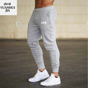 2018 New  Gyms clothing in men pants men fashion Jogger Pants Skinny casual trousers pants top quality sweatpants