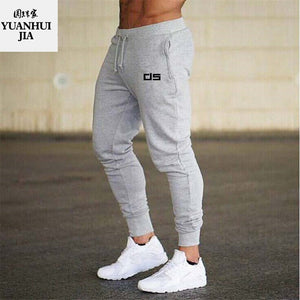 2018 New  Gyms clothing in men pants men fashion Jogger Pants Skinny casual trousers pants top quality sweatpants